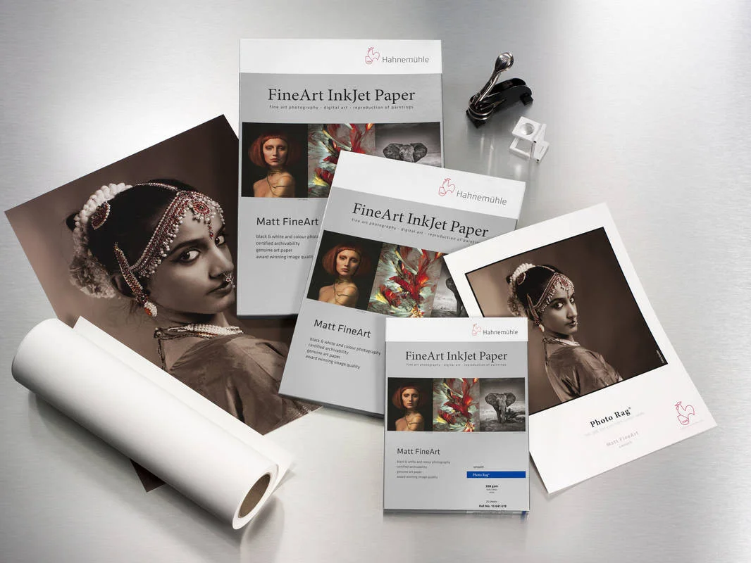 Lot de papier photo Hahnemuhle Photo Rag 308