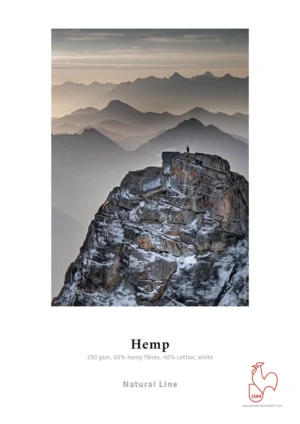 Tirage photographique présenté sur papier Hahnemühle Hemp 290
